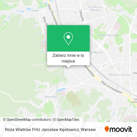 Mapa Róża Wiatrów FHU Jarosław Kęstowicz