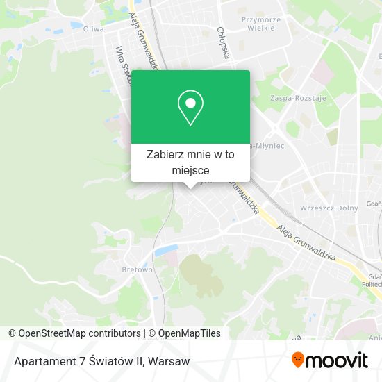 Mapa Apartament 7 Światów II