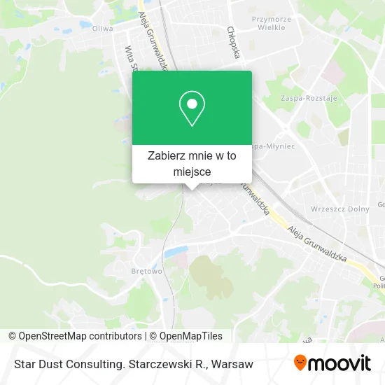 Mapa Star Dust Consulting. Starczewski R.