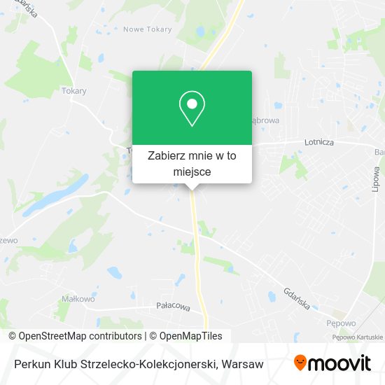 Mapa Perkun Klub Strzelecko-Kolekcjonerski