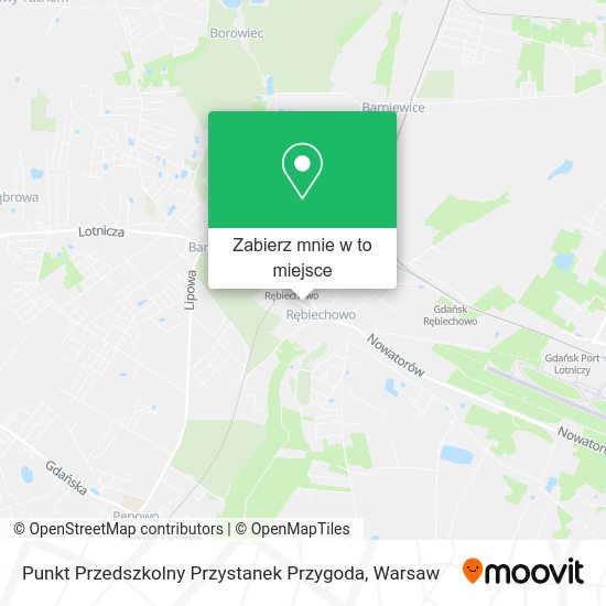 Mapa Punkt Przedszkolny Przystanek Przygoda