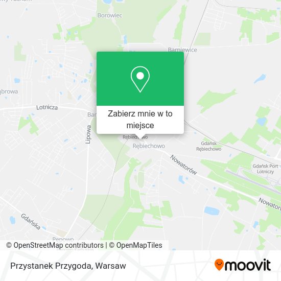 Mapa Przystanek Przygoda