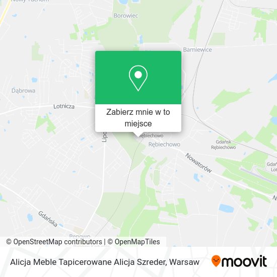 Mapa Alicja Meble Tapicerowane Alicja Szreder