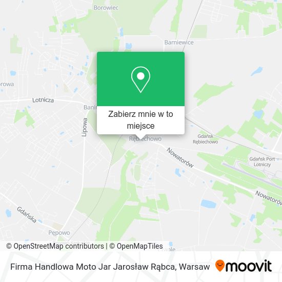 Mapa Firma Handlowa Moto Jar Jarosław Rąbca