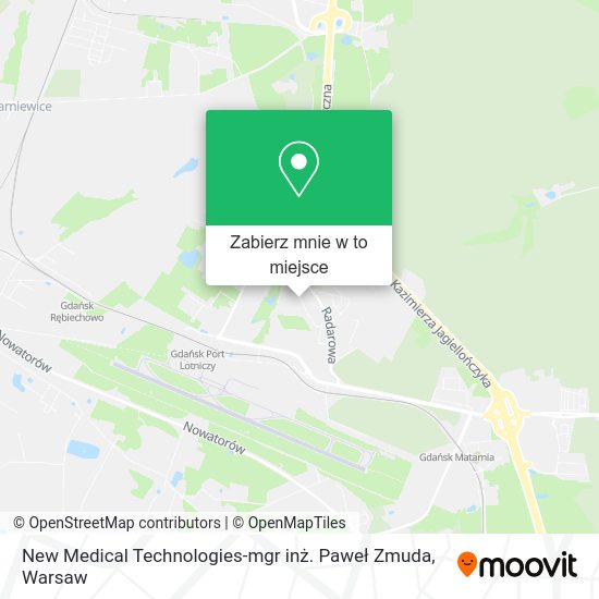 Mapa New Medical Technologies-mgr inż. Paweł Zmuda