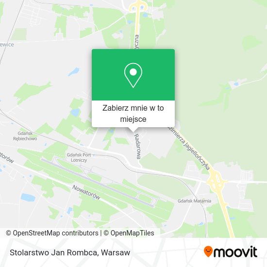 Mapa Stolarstwo Jan Rombca