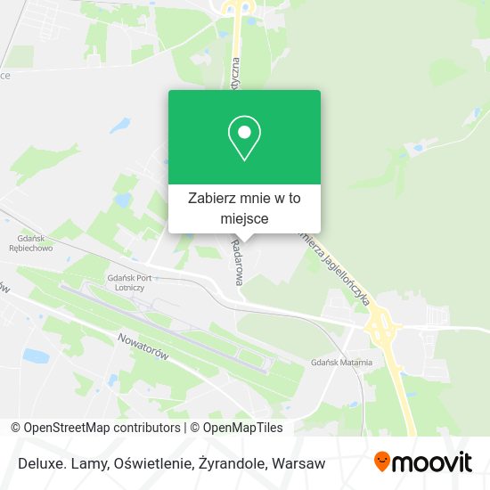 Mapa Deluxe. Lamy, Oświetlenie, Żyrandole