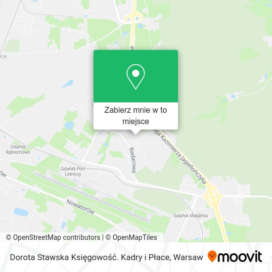 Mapa Dorota Stawska Księgowość. Kadry i Płace