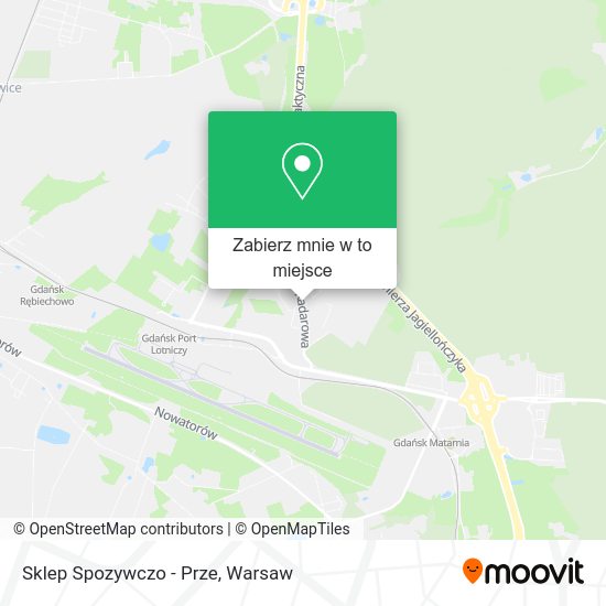 Mapa Sklep Spozywczo - Prze