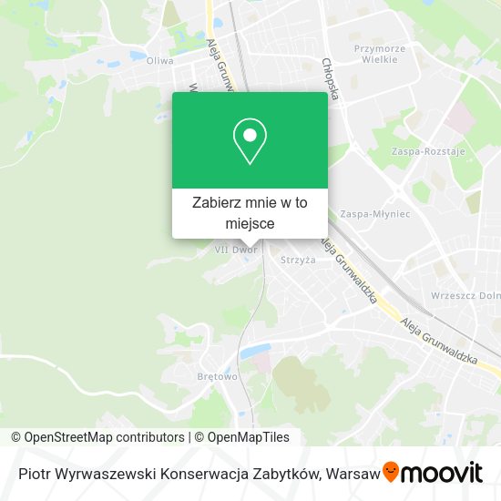 Mapa Piotr Wyrwaszewski Konserwacja Zabytków