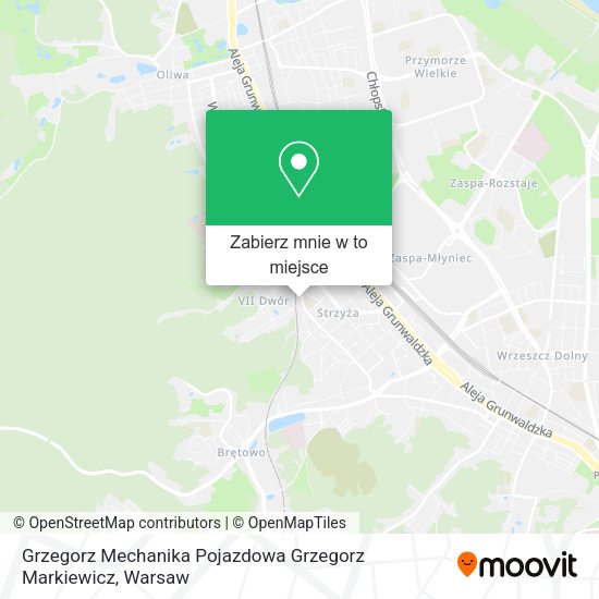 Mapa Grzegorz Mechanika Pojazdowa Grzegorz Markiewicz