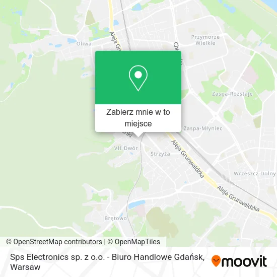 Mapa Sps Electronics sp. z o.o. - Biuro Handlowe Gdańsk