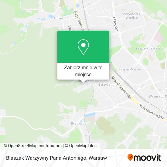 Mapa Blaszak Warzywny Pana Antoniego