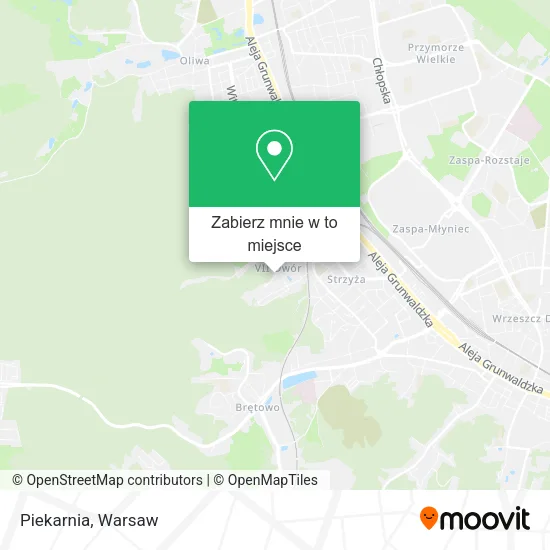 Mapa Piekarnia