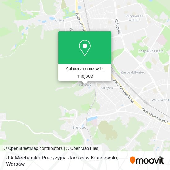 Mapa Jtk Mechanika Precyzyjna Jarosław Kisielewski