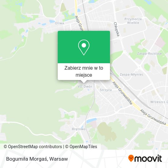 Mapa Bogumiła Morgaś