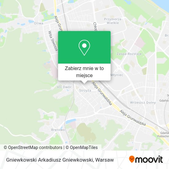 Mapa Gniewkowski Arkadiusz Gniewkowski