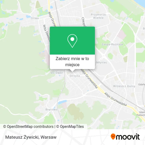 Mapa Mateusz Żywicki