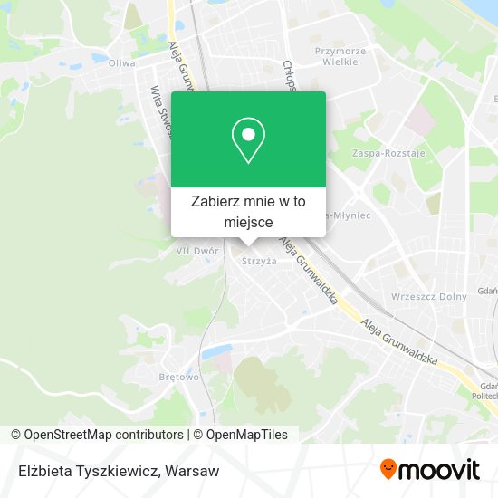 Mapa Elżbieta Tyszkiewicz