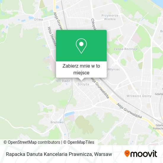 Mapa Rapacka Danuta Kancelaria Prawnicza