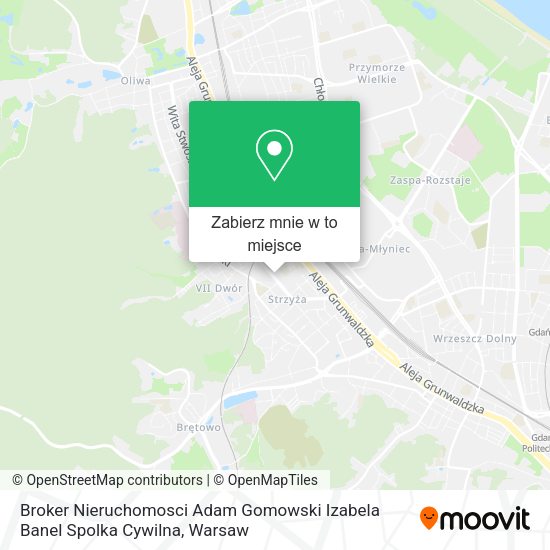 Mapa Broker Nieruchomosci Adam Gomowski Izabela Banel Spolka Cywilna