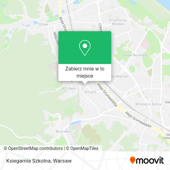 Mapa Ksiegarnia Szkolna