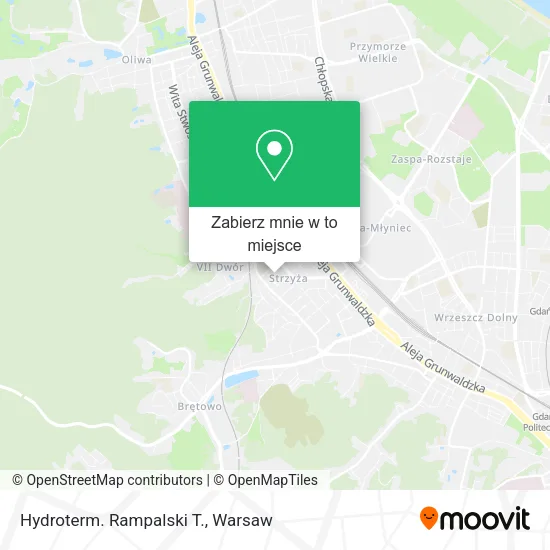 Mapa Hydroterm. Rampalski T.