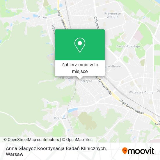 Mapa Anna Gładysz Koordynacja Badań Klinicznych