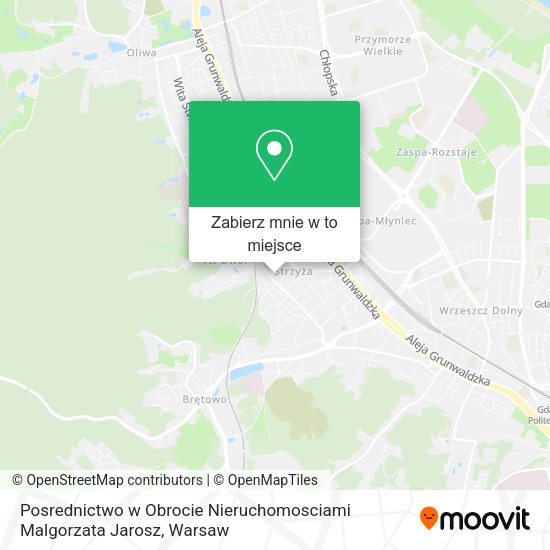 Mapa Posrednictwo w Obrocie Nieruchomosciami Malgorzata Jarosz