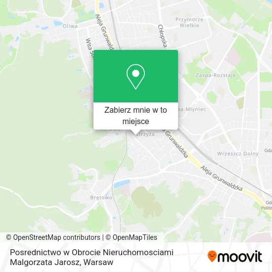 Mapa Posrednictwo w Obrocie Nieruchomosciami Malgorzata Jarosz