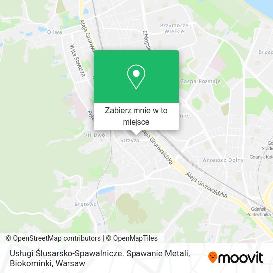 Mapa Usługi Ślusarsko-Spawalnicze. Spawanie Metali, Biokominki