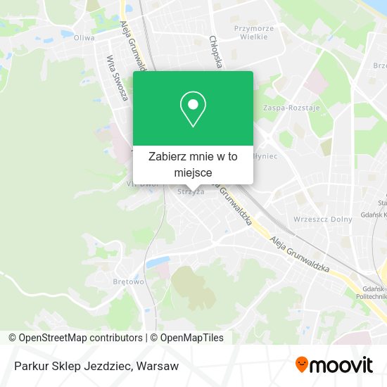 Mapa Parkur Sklep Jezdziec