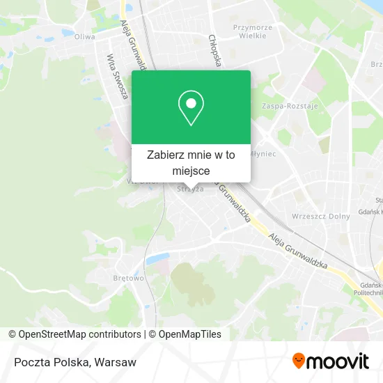 Mapa Poczta Polska