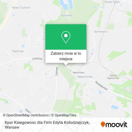 Mapa Kpsr Ksiegowosc dla Firm Edyta Kołodziejczyk