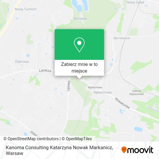 Mapa Kanoma Consulting Katarzyna Nowak Markanicz