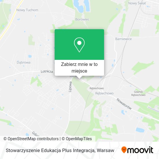 Mapa Stowarzyszenie Edukacja Plus Integracja