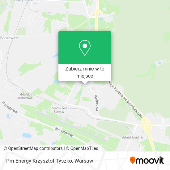 Mapa Pm Energy Krzysztof Tyszko