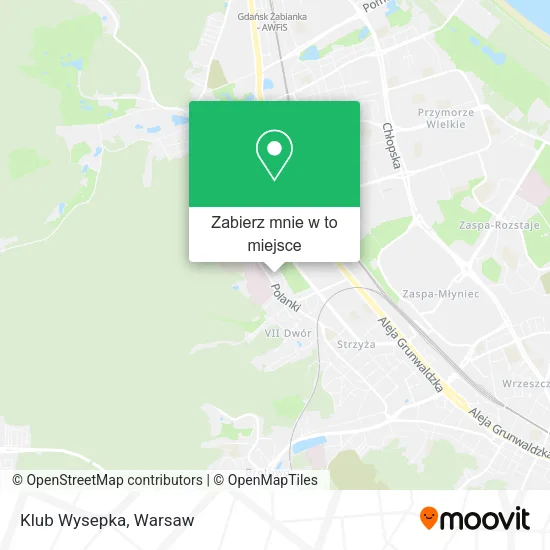 Mapa Klub Wysepka