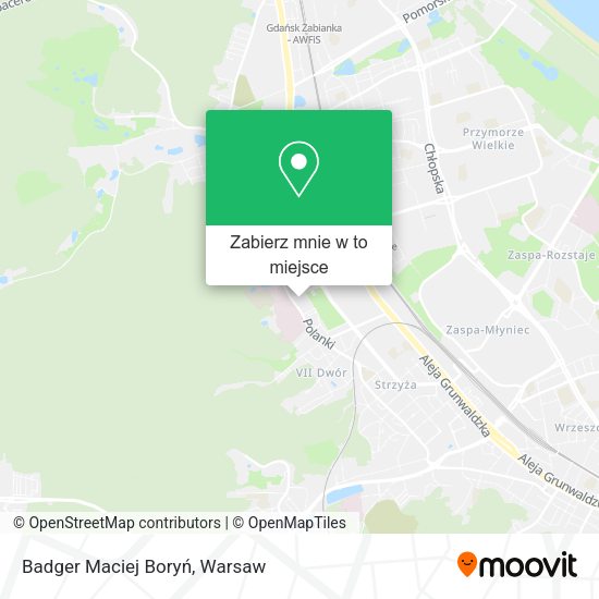 Mapa Badger Maciej Boryń