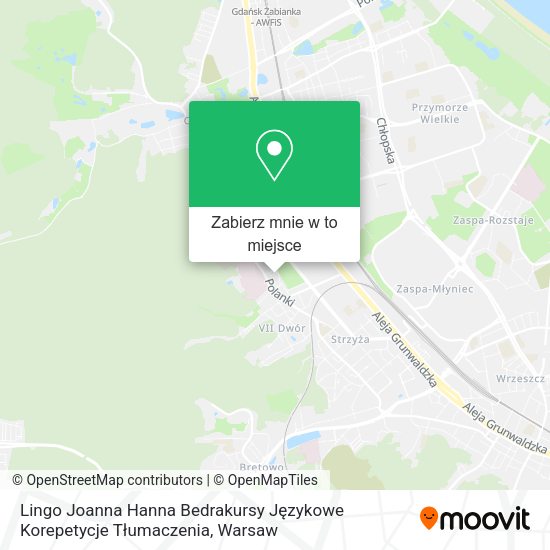 Mapa Lingo Joanna Hanna Bedrakursy Językowe Korepetycje Tłumaczenia