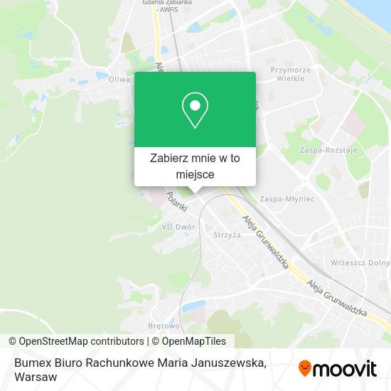 Mapa Bumex Biuro Rachunkowe Maria Januszewska