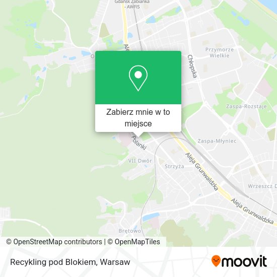 Mapa Recykling pod Blokiem