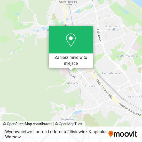 Mapa Wydawnictwo Laurus Ludomira Filisiewicz-Klaphake