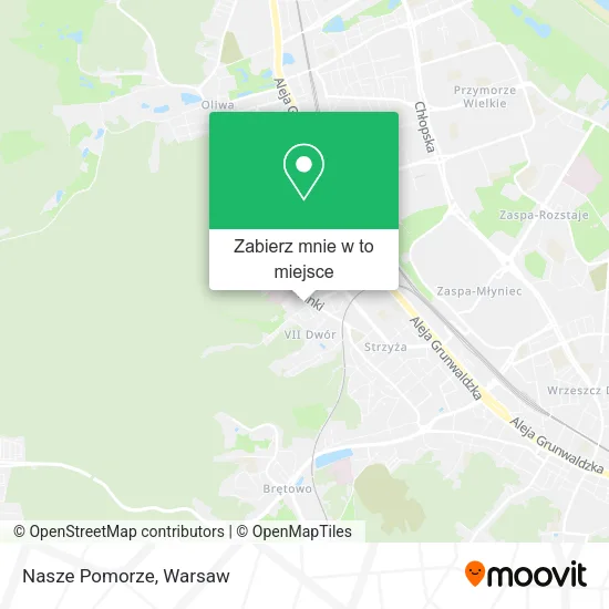 Mapa Nasze Pomorze