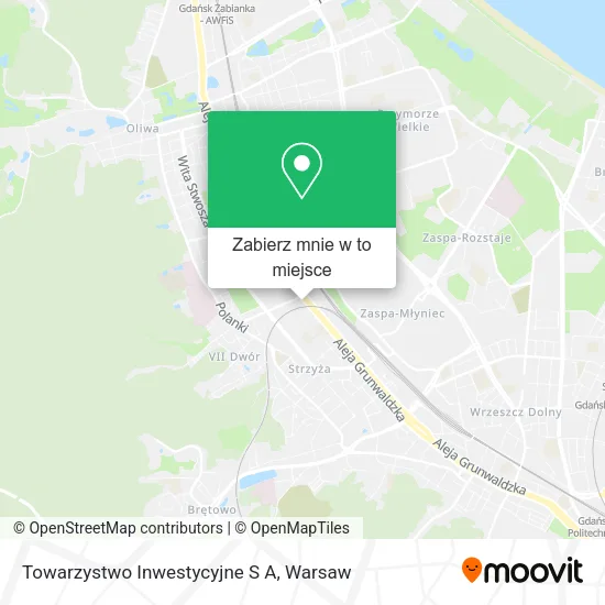 Mapa Towarzystwo Inwestycyjne S A