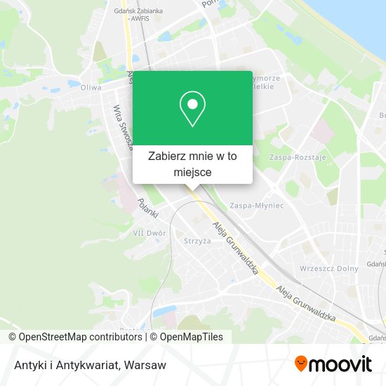 Mapa Antyki i Antykwariat