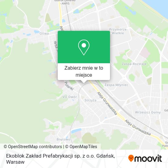 Mapa Ekoblok Zakład Prefabrykacji sp. z o.o. Gdańsk