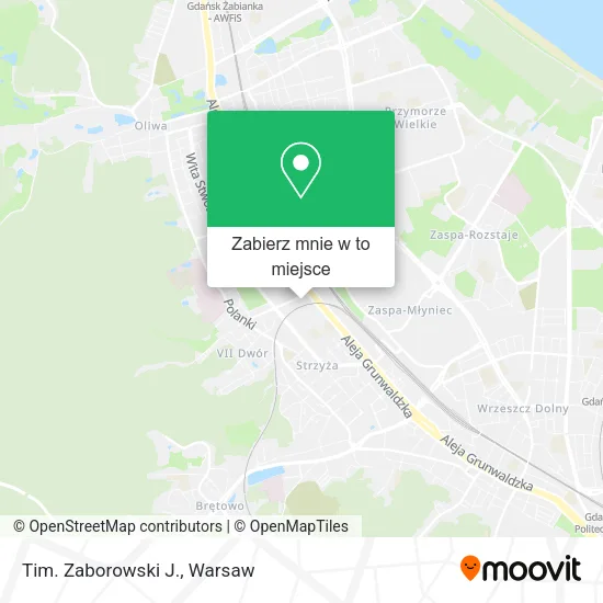 Mapa Tim. Zaborowski J.