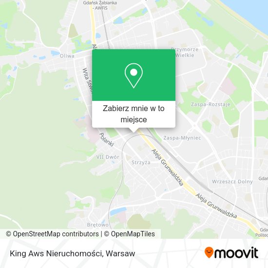 Mapa King Aws Nieruchomości