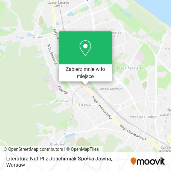 Mapa Literatura Net Pl z Joachimiak Spółka Jawna